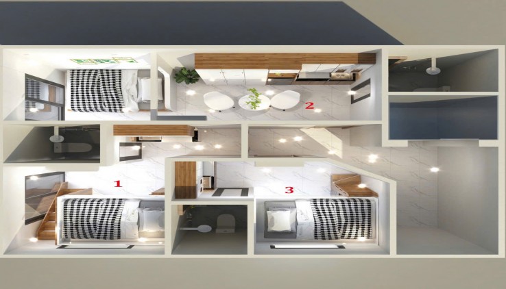 Bán nhà Phố Hoàng Mai 54m2, 6 tầng, thang máy cao cấp, CHDV đẻ trứng vàng